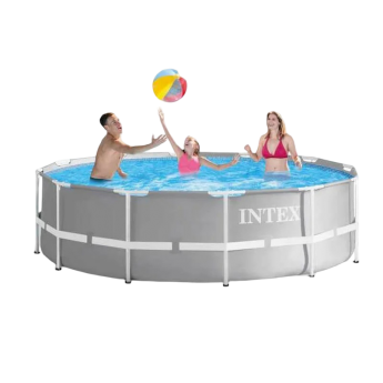 Каркасный бассейн INTEX PRISM FRAME 26706 305х99см, фильтр-насос, лестница