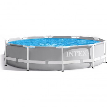 Каркасный бассейн круглый INTEX PRISM FRAME POOL 26702 305х76, фильтр-насос Каркасный бассейн круглый INTEX PRISM FRAME POOL 26702 305х76, фильтр-насос