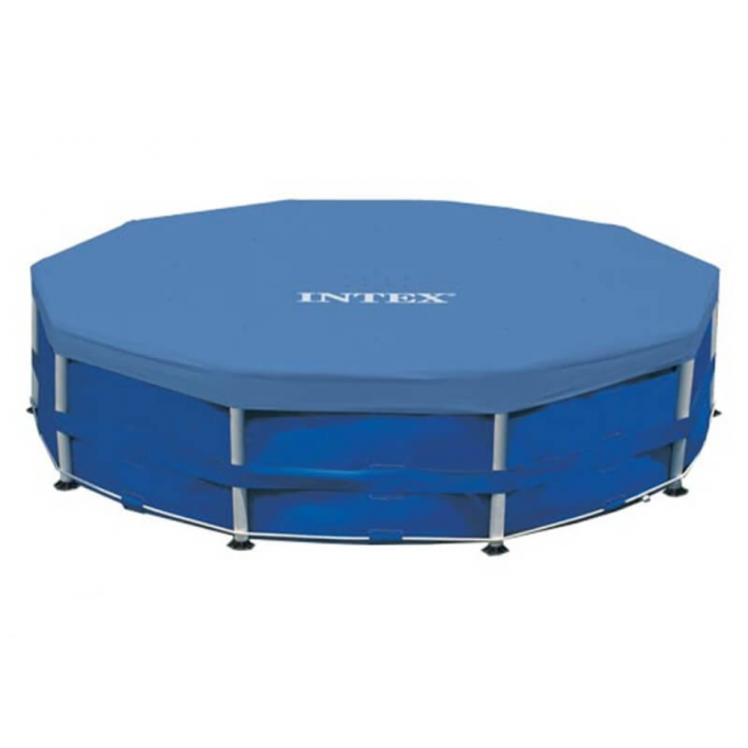 Тент для каркасного бассейна INTEX METAL FRAME 366см 28082